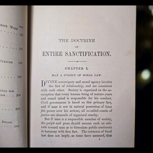 1895 Spiritual Book Enoch Signed Bible Genre Christian Jesus Entire Sanctification Rev W. Jones