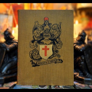 1910 LE SAINT GRAAL, livre de mythologie, roi Arthur, illustré d'un livre de mythologie vintage antique, collectionneurs des chevaliers de la table ronde