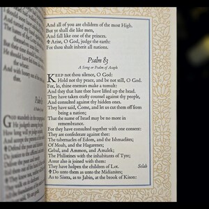 Book of Psalms King James Bible Old Testament Psalter Jesus Christ Christian Catholic Spiritual