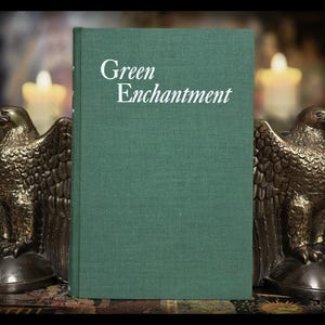 1940 Herbal Botany Book Witchcraft Witches Garden Sorcery Green Enchantment Herbalism Metaphysical  Vintage Herbalism Book Occult Book