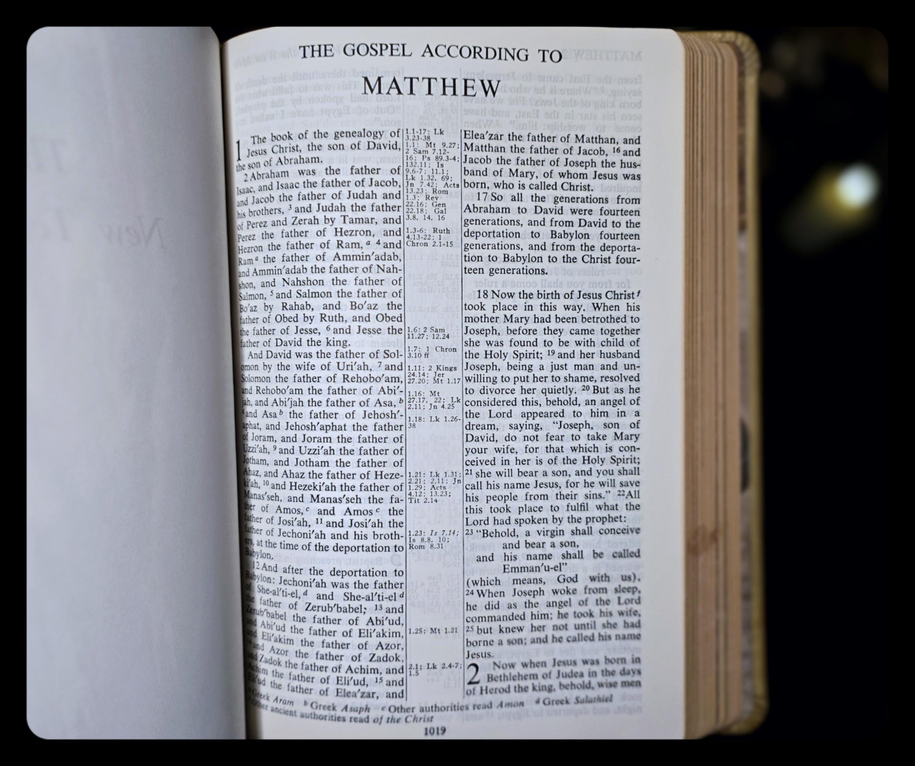 Holy Bible King James Version Vintage Old New Testament Spiritual Book ...