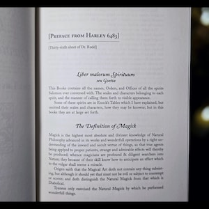Lesser Key of Solomon Occult Grimoire, Magick Book Necromancy Witchcraft