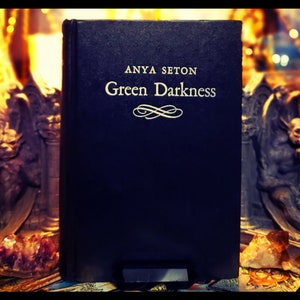 Green Darkness Occult Book Mysticism Time Travel Metaphysical Book Occultism Book Vintage Reincarnation Book Occultism Past Life Past Lives