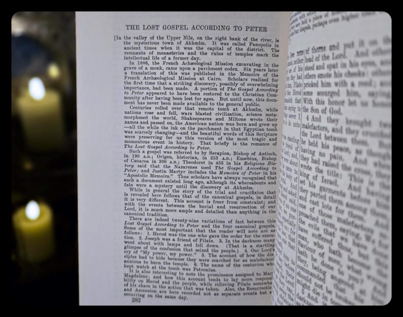 1963 Lost Books of The Bible Forgotten Eden Spiritual Book Occult Old New Testament Jesus