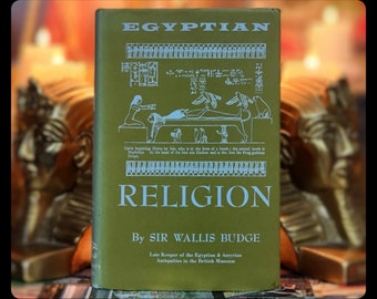 1959 Egyptian Religion Book, Mythology & Book of the Dead