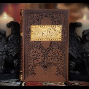 1883 EDGAR ALLAN POE Book The Raven « Very Rare » Antique Edgar Allen Poe Book poésie poèmes cadeau livre vintage The Bells Lenore to Helen