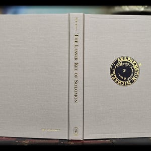 Lesser Key of Solomon Occult Grimoire, Magick Book Necromancy Witchcraft