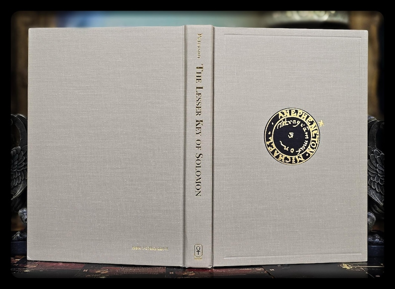 Lesser Key of Solomon Occult Grimoire, Magick Book Necromancy Witchcraft
