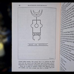 Mastering Witchcraft Book: Occult Grimoire Astrology Necromancy Magick