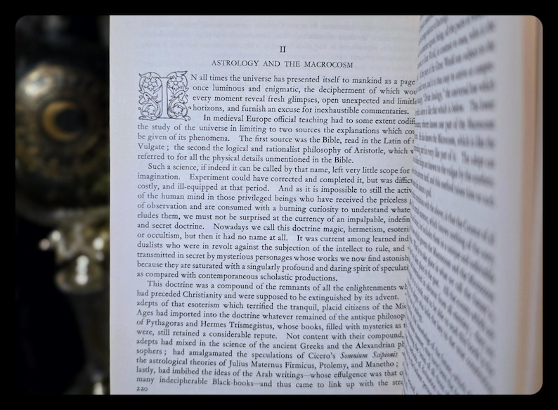 WITCHCRAFT MAGIC Occult Book Sorcery Divination Necromancy Astrology Metaphysical Esoteric Book Clairvoyance Witch Alchemy Gift Book