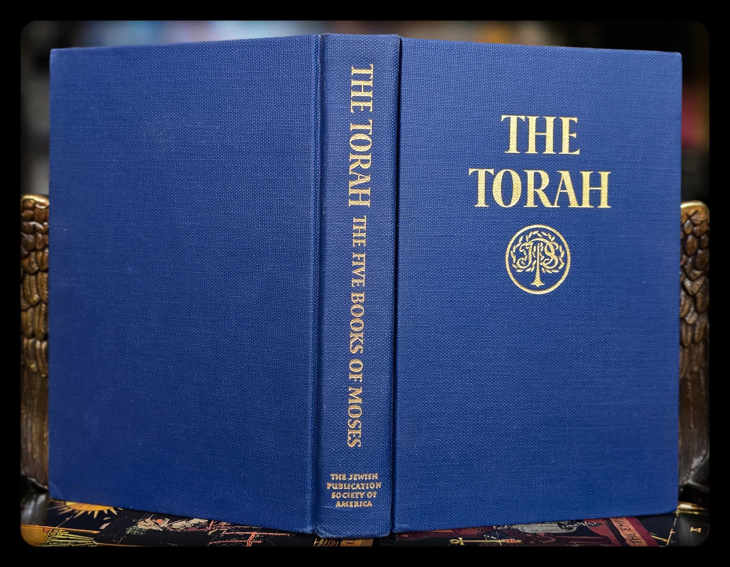Vintage Torah: Five Books of Moses, 1967 Hebrew Bible - Etsy
