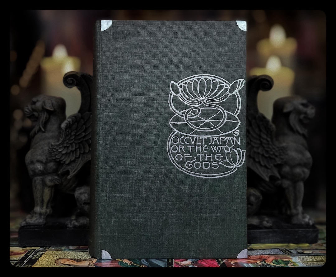 1895 OCCULT JAPAN Book Magic Rituals Conjuring 