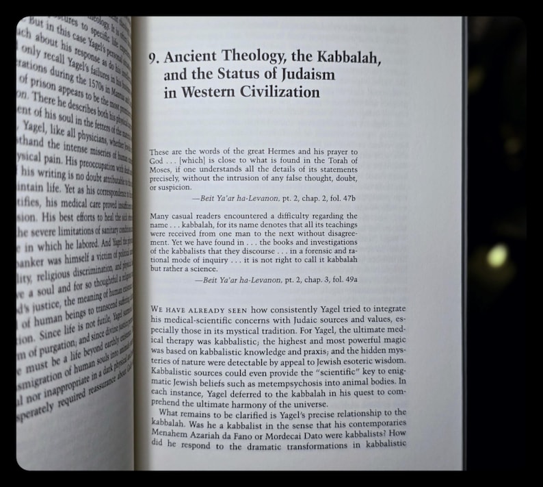 Kabbalah Magic and Science Occult Metaphysical Book Jewish Qabalah Cabala Hebrew Torah Spiritual Book
