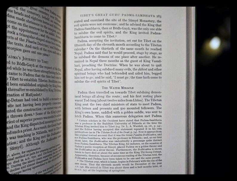 1954 Tibetan Book of Liberation Astrology Metaphysical Self Help Buddhism Occult