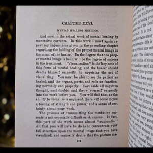 Mind Power Occult Self Help Book Manifestation Metaphysical William Atkinson