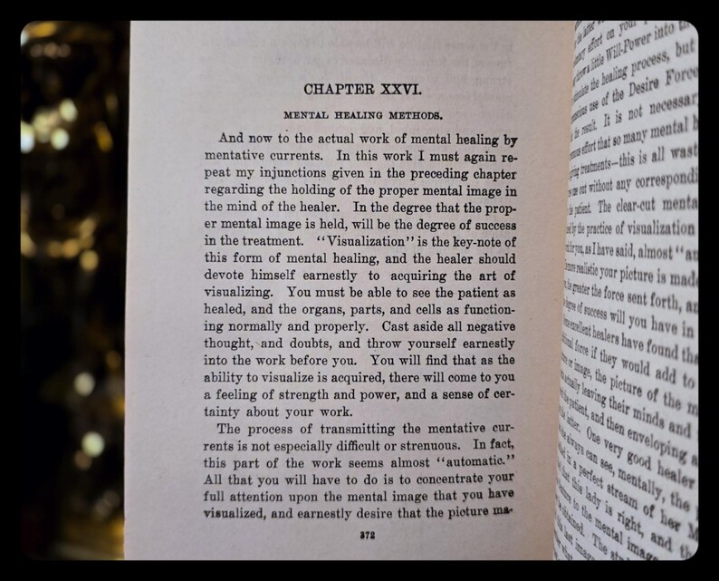 Mind Power Occult Self Help Book Manifestation Metaphysical William Atkinson