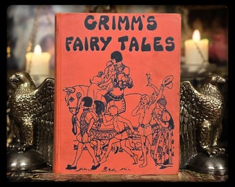 1929 Grimm's Fairy Tales Book: Antique Hansel & Gretel Edition - Etsy