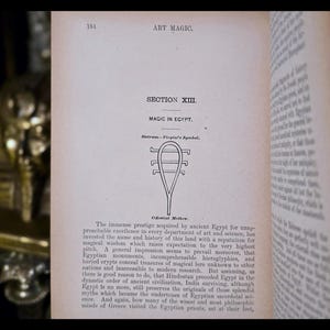 1898 Art Magic Spiritism Occult Book Witchcraft Freemasonry Astrology Magic Grimoire