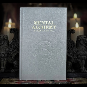 MENTAL ALCHEMY Occult Metaphysical Esoteric Book &quot;Incredible Condition&quot; Psychic Development Meditation Occultism Mythology Inner Magic Gift