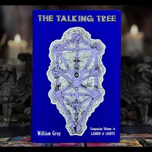 EL ÁRBOL QUE HABLA Tarot Ocultismo Metafísico Libro Magia Alquimia Árbol de la Vida Arte Vintage Obra de Arte Esotérico Cabalá Cabalá Regalo Astrología