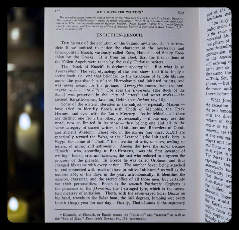 Book of Enoch Ethiopian Bible Astrology Angels Sorcery Divination Occult Spiritual