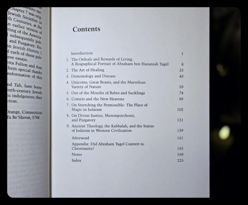 Kabbalah Magic and Science Occult Metaphysical Book Jewish Qabalah Cabala Hebrew Torah Spiritual Book