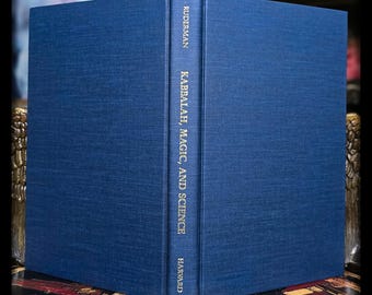 Kabbalah Magic and Science Occult Metaphysical Book Jewish Qabalah Cabala Hebrew Torah Spiritual Book