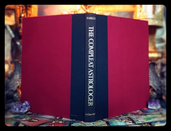 The Compleat Astrologer Book, Illustrated Divination, Vintage