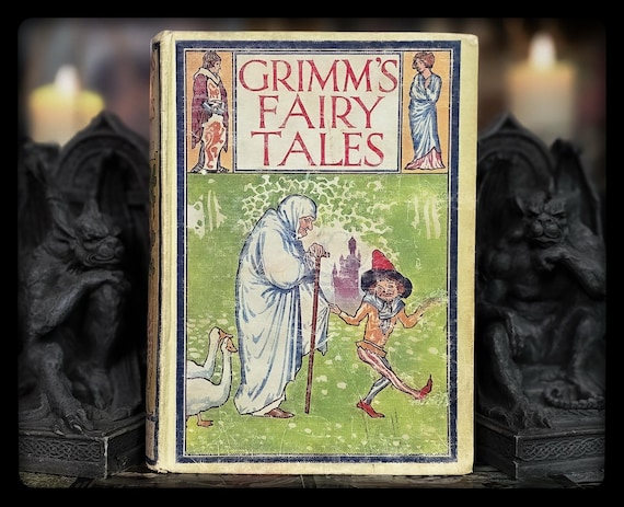 希少な1936年版グリム童話集：イラスト入りアンティーク版 - Etsy 日本