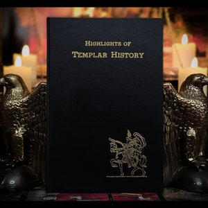 1958 KNIGHTS TEMPLAR Book Freemasonry (Very Rare) Metaphysical Masonic Vintage Masonry Book Knights of Malta Mason Gift Book