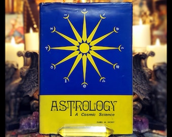 Vintage Astrology Book, Cosmic Science, Divination, 1st Edition