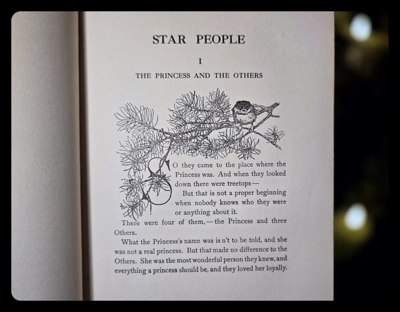 1910 Star People Fairy Tale Book Zodiac Astrology Antique Greek Mythology Book Astronomy Magic Art Artwork