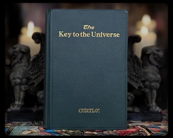 1917 Key to the Universe Book - Antique Numerology, Astrology & Freemasonry