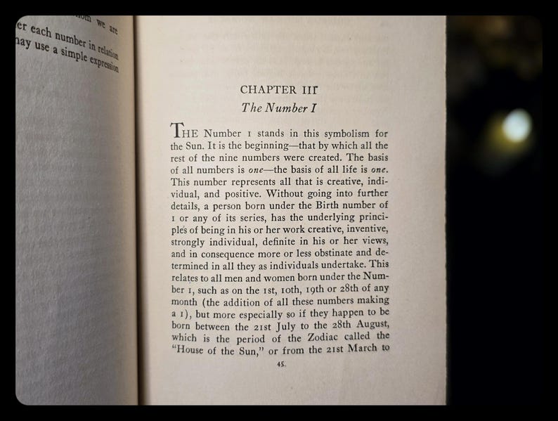 1932 Cheiro's Book of Numbers: Numerology, Astrology, Herbalism, Occult, Magic, Metaphysical Complete and Revised