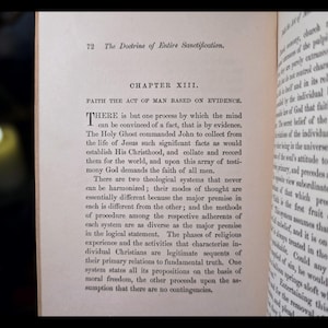 1895 Spiritual Book Enoch Signed Bible Genre Christian Jesus Entire Sanctification Rev W. Jones