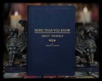 1904 LIBRO OCULTO Astrología Quiromancia Libro Metafísico Antiguo Vintage Adivinación Magia Alquimia Regalo Arte