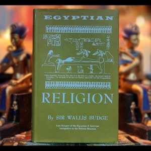 1959 EGYPTIAN RELIGION Mythology Book of the Dead &quot;Rare Incredible Condition&quot; Creation