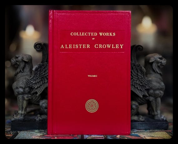 ALEISTER CROWLEY Occult Metaphysical Esoteric Book Kabbalah
