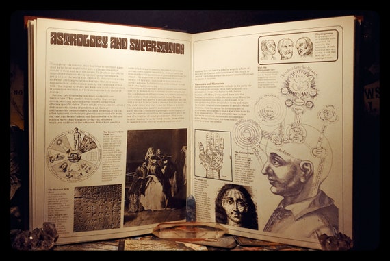The Compleat Astrologer Book, Illustrated Divination, Vintage