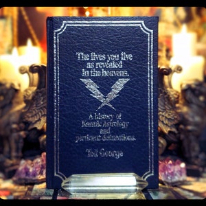 Past Life Book Reincarnation Metaphysical Guide Astrology Zodiac Art Spiritual Gift Art Artwork The lives you live Meditation guidebook