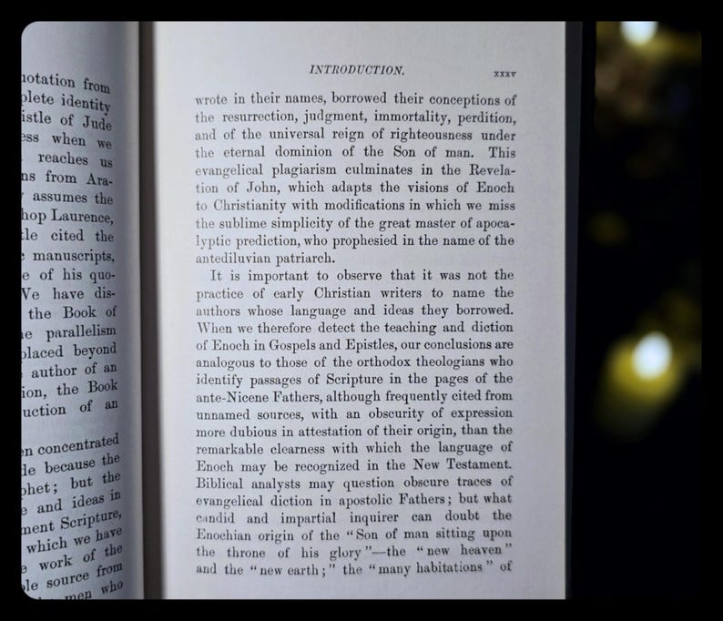 Book of Enoch Ethiopian Bible Astrology Angels Sorcery Divination Occult Spiritual
