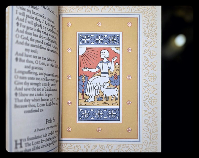 Book of Psalms King James Bible Old Testament Psalter Jesus Christ Christian Catholic Spiritual
