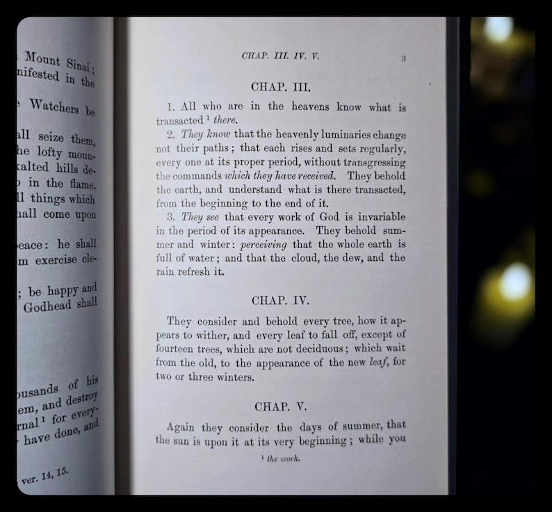 Book of Enoch Ethiopian Bible Astrology Angels Sorcery Divination Occult Spiritual