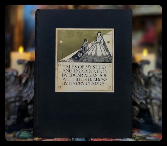 1933 EDGAR ALLAN POE Book 1st Edition Thus 