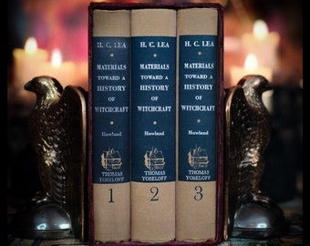 1957 Witchcraft History Book Set, Sorcery & Magic