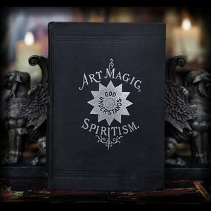 1898 Art Magic Spiritism Occult Book Witchcraft Freemasonry Astrology Magic Grimoire