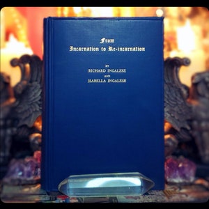 1908 Reincarnation Book Occult Metaphysical Past Life Psychic Esp Life After Death Occultism Antique Vintage Incarnation Spiritual Ingalese