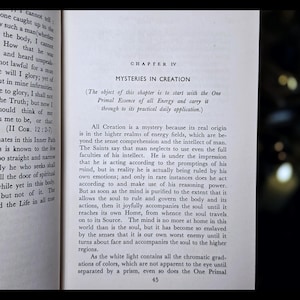 MYSTIC BIBLE Occult Metaphysical Freemasonry Kabbalah Reincarnation Atlantis Mythology Antique Vintage Esoteric Cabala Spiritual Gift