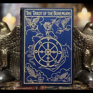 1910 Tarot Occult Book Metaphysical Antique Astrology Freemasonry Numerology Cabala Knights Templar Witchcraft Rosicrucian Illuminati Gift