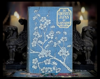 1899 Ghostly Japan Occult Book: 1st Edition, Samurai & Mythology